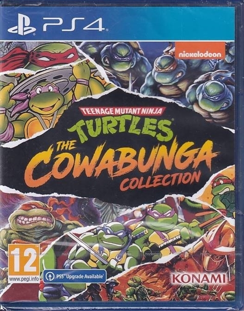 Teenage Mutant Ninja Turtles The Cowabunga Collection - i Folie - PS4 (AA Grade) (Genbrug)